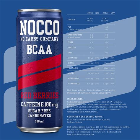 nocco energy drink.